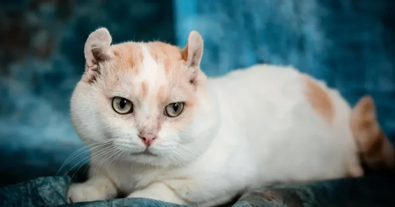Cats with round ears